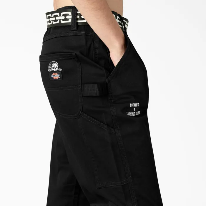 Dickies X Lurking Class Relaxed Fit Womens Pants Black Black bkx Women Dickies Carpenter Dickies X Lurking Class Relaxed Fit Womens Pants Black Black bkx Women Dickies Carpenter