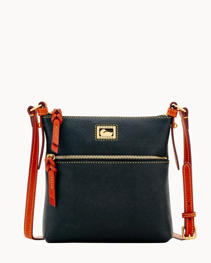 Dillen Letter Carrier Black Women Dooney and Bourke Crossbodies