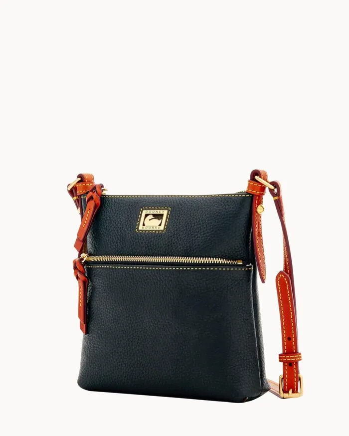 Dillen Letter Carrier Black Women Dooney and Bourke Crossbodies Dillen Letter Carrier Black Women Dooney and Bourke Crossbodies