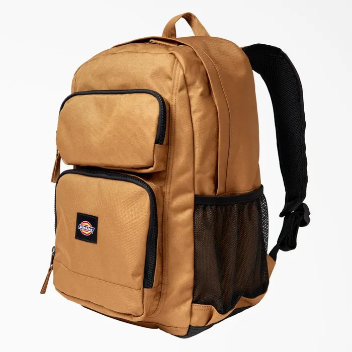 Double Pocket Backpack Brown Duck Brown Duck bd Men Dickies Backpacks and Bags Double Pocket Backpack Brown Duck Brown Duck bd Men Dickies Backpacks and Bags