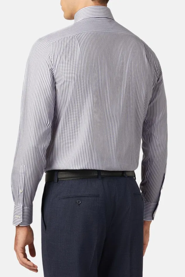 Dress Shirts Men Boggi Milano Regular Fit Sky Blue Striped Cotton Twill Shirt Blue Dress Shirts Men Boggi Milano Regular Fit Sky Blue Striped Cotton Twill Shirt Blue