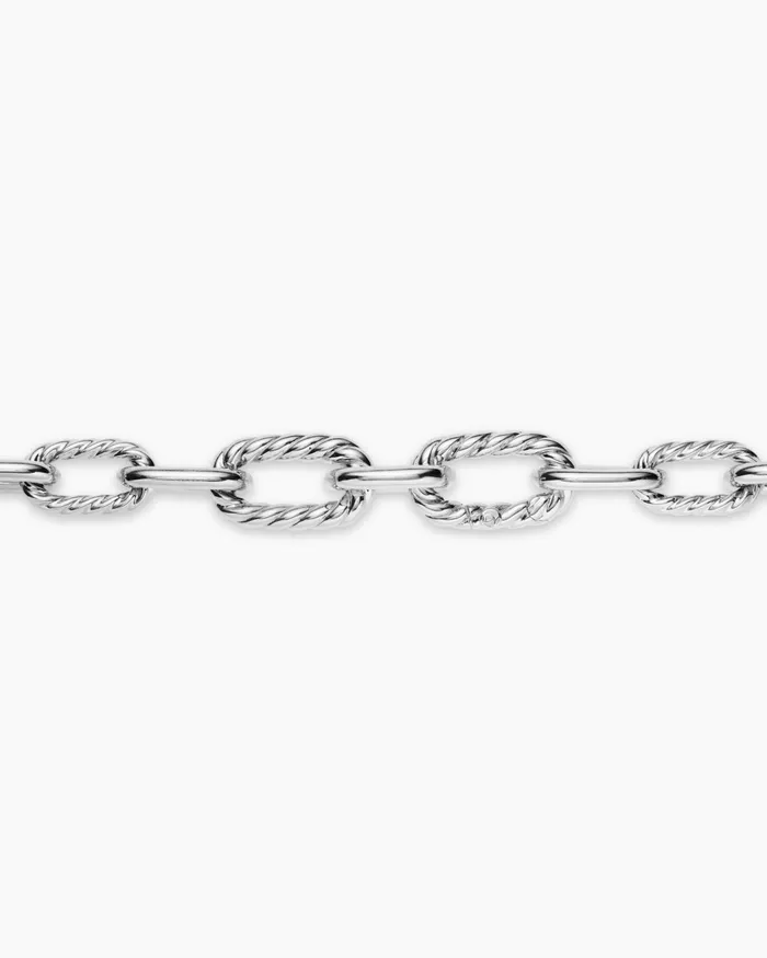 DY Madison Chain Necklace In Sterling Silver With 18K Yellow Gold 85mm Women David Yurman Chain DY Madison Chain Necklace In Sterling Silver With 18K Yellow Gold 85mm Women David Yurman Chain