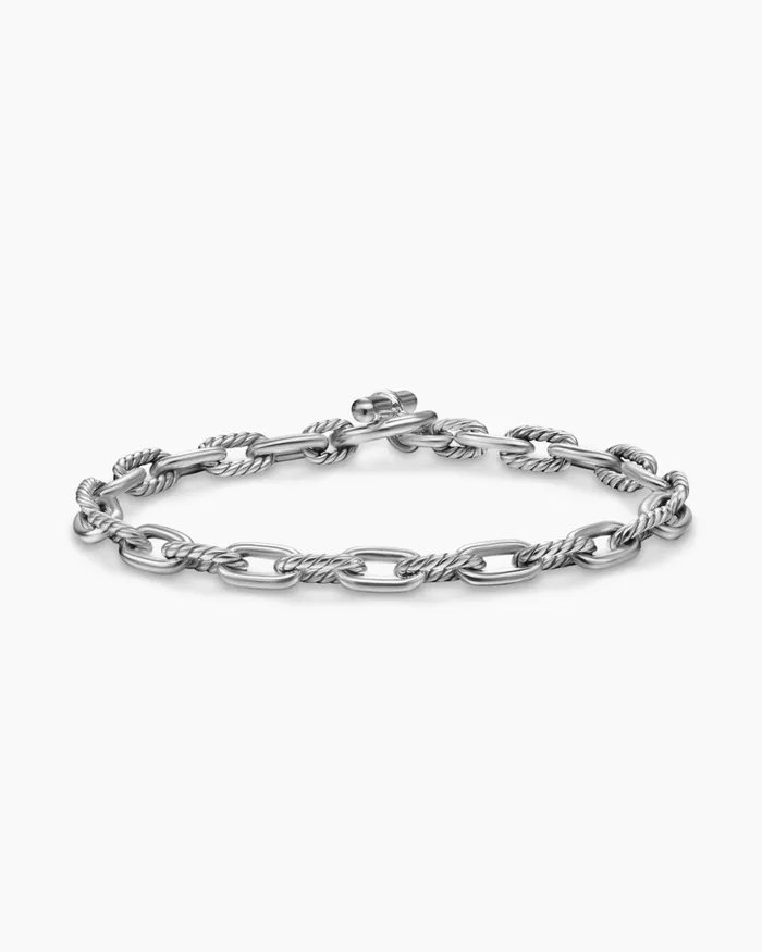 DY Madison Toggle Chain Bracelet In Sterling Silver 55mm Women David Yurman Chain DY Madison Toggle Chain Bracelet In Sterling Silver 55mm Women David Yurman Chain
