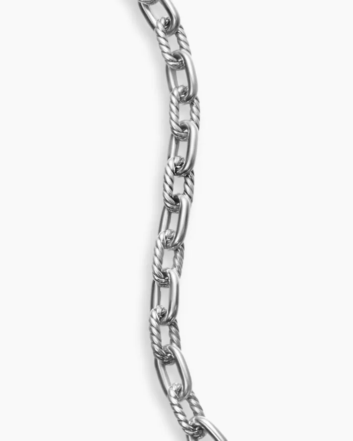 DY Madison Toggle Chain Bracelet In Sterling Silver 55mm Women David Yurman Chain DY Madison Toggle Chain Bracelet In Sterling Silver 55mm Women David Yurman Chain