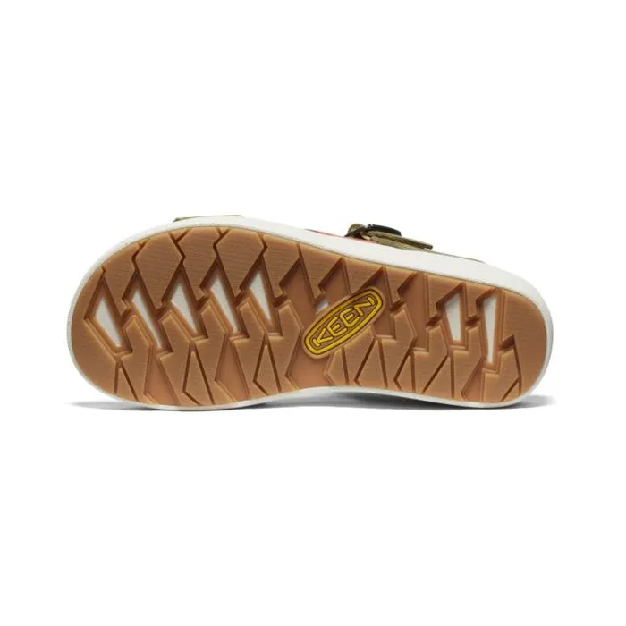 Ellecity Backstrap Martini OliveBaked Clay Leather Sandal Women KEEN Sandals