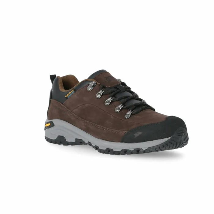 Falark Vibram Walking Shoes Dark Earth Men Trespass Walking Shoes