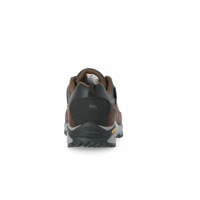 Falark Vibram Walking Shoes Dark Earth Men Trespass Walking Shoes