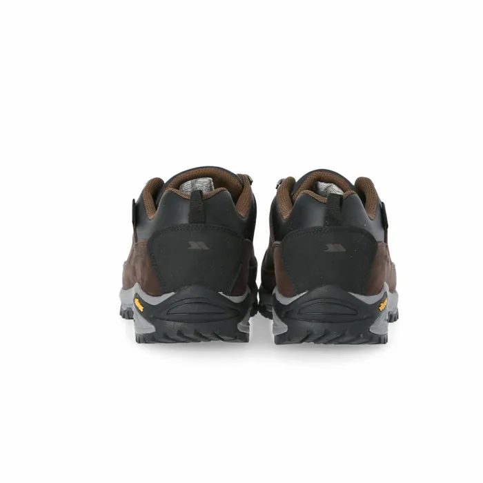 Falark Vibram Walking Shoes Dark Earth Men Trespass Walking Shoes