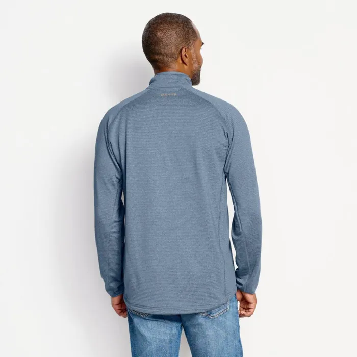 Fleece Men Orvis Horseshoe Hills QuarterZip Fleece Bluestone