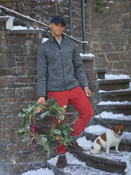 Fleeces and Sweatshirts Men Joules Grey Fleece Jacket