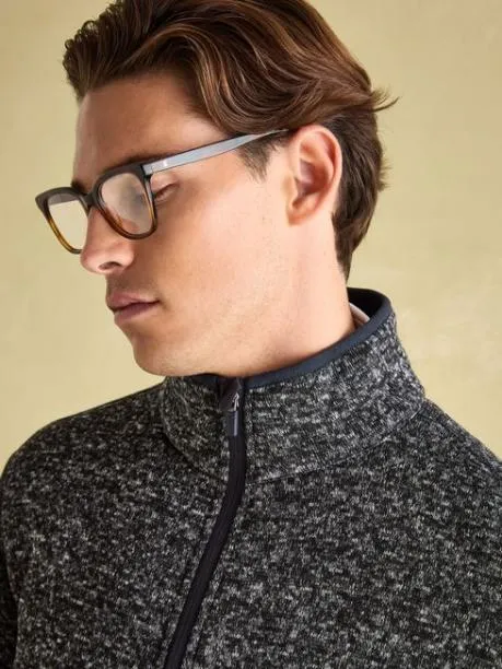 Fleeces and Sweatshirts Men Joules Grey Fleece Jacket