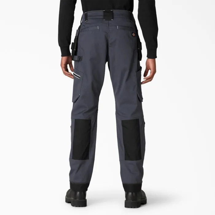 FLEX Performance Workwear Regular Fit Holster Pants Grey Black Grey Black ueb Men Dickies Double Knee