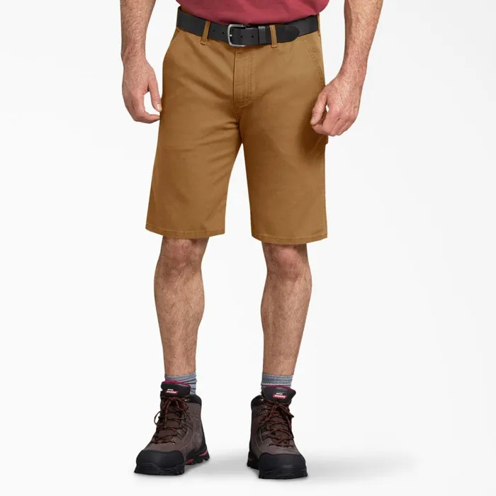 FLEX Regular Fit Duck Carpenter Shorts 11034 Stonewashed Brown Duck Stonewashed Brown Duck sbd Men Dickies Carpenter FLEX Regular Fit Duck Carpenter Shorts 11034 Stonewashed Brown Duck Stonewashed Brown Duck sbd Men Dickies Carpenter