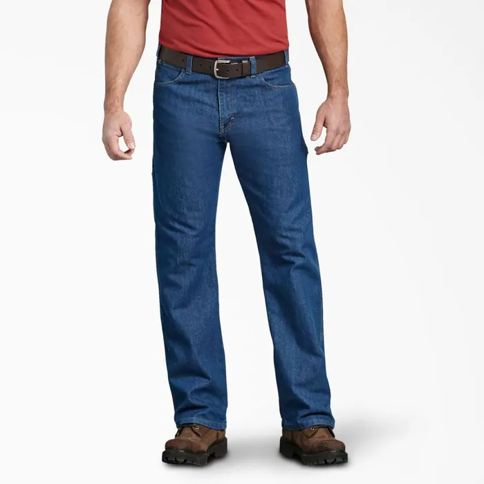 FLEX Relaxed Fit Carpenter Jeans Stonewashed Indigo Blue Stonewashed Indigo Blue snb Men Dickies Carpenter FLEX Relaxed Fit Carpenter Jeans Stonewashed Indigo Blue Stonewashed Indigo Blue snb Men Dickies Carpenter