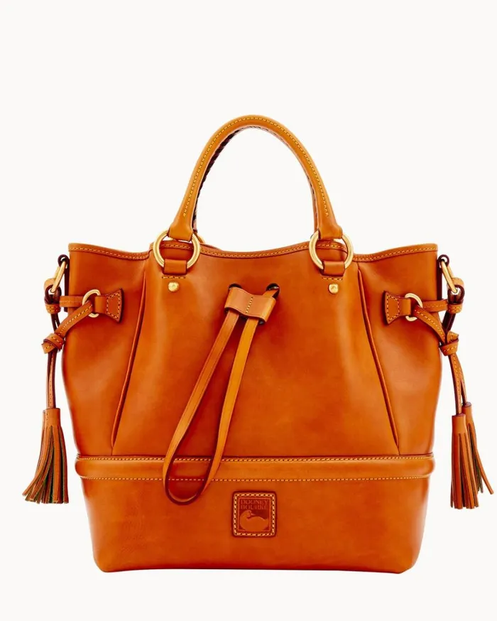 Florentine Buckley Bag Natural Women Dooney and Bourke Satchels