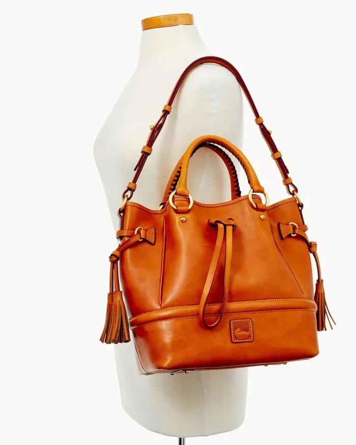 Florentine Buckley Bag Natural Women Dooney and Bourke Satchels Florentine Buckley Bag Natural Women Dooney and Bourke Satchels