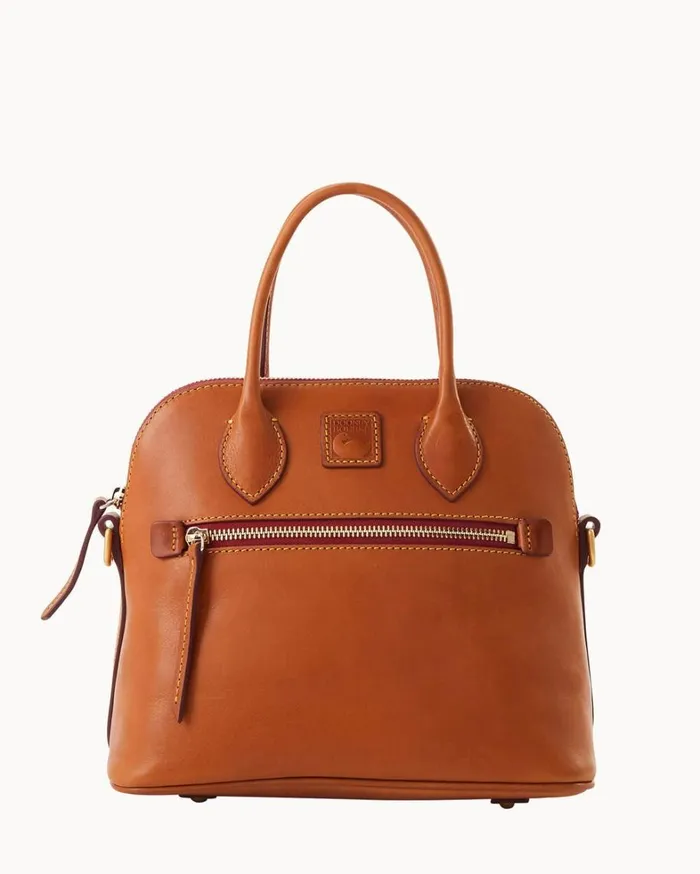 Florentine Domed Satchel Natural Women Dooney and Bourke Satchels