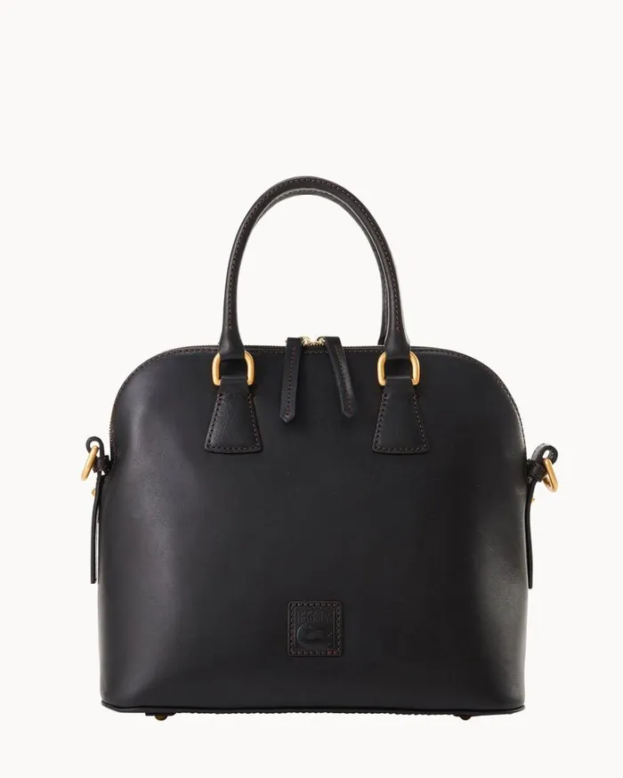 Florentine Satchel Black Black Women Dooney and Bourke Satchels