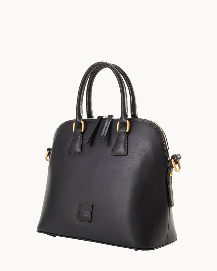 Florentine Satchel Black Black Women Dooney and Bourke Satchels Florentine Satchel Black Black Women Dooney and Bourke Satchels