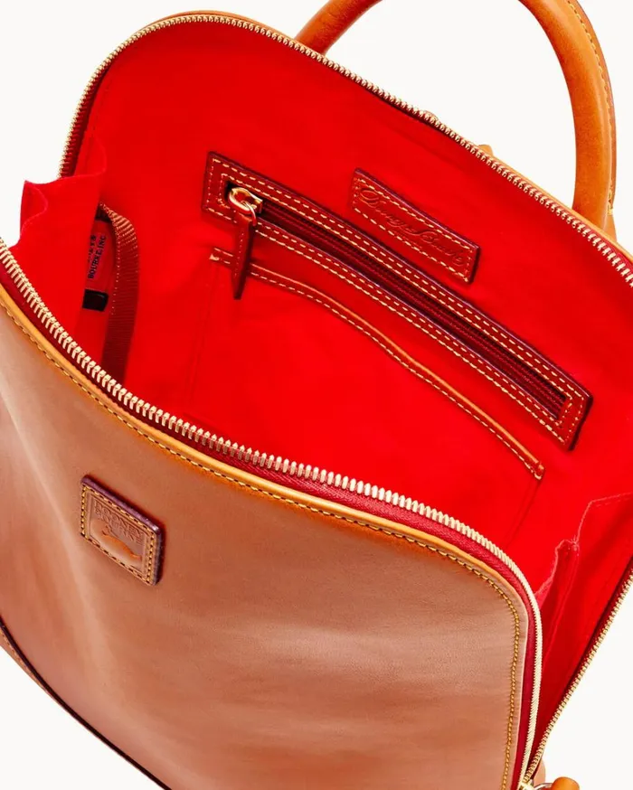 Florentine Zip Pod Backpack Natural Women Dooney and Bourke Backpacks Florentine Zip Pod Backpack Natural Women Dooney and Bourke Backpacks