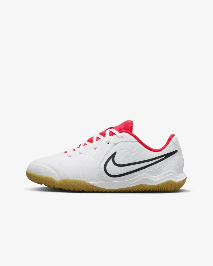 Football Kids Nike Jr Tiempo Legend 10 Academy Whitebright Crimsonblack