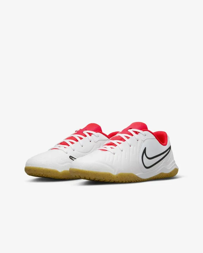 Football Kids Nike Jr Tiempo Legend 10 Academy Whitebright Crimsonblack