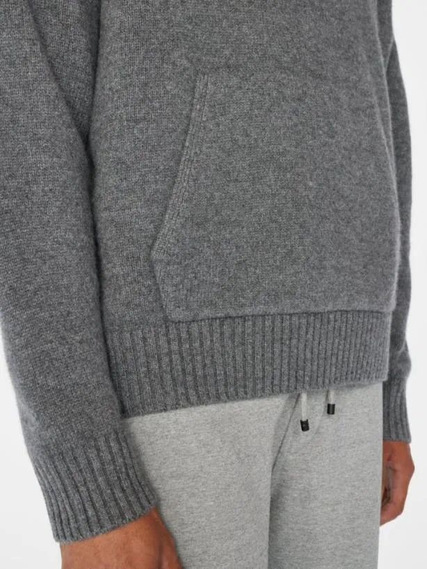 Frame Cashmere Hoodie In Heather Grey Heather Grey Men Sweaters and Hoodies Frame Cashmere Hoodie In Heather Grey Heather Grey Men Sweaters and Hoodies