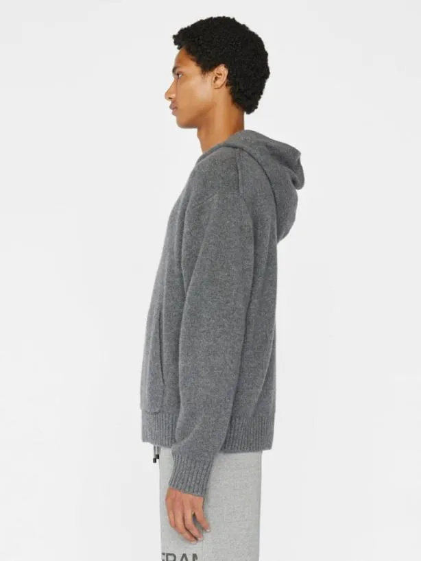 Frame Cashmere Hoodie In Heather Grey Heather Grey Men Sweaters and Hoodies Frame Cashmere Hoodie In Heather Grey Heather Grey Men Sweaters and Hoodies