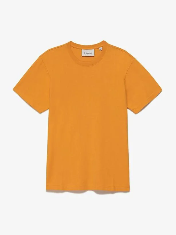 Frame FRAME Logo Tee In Clementine Clementine Men Tees