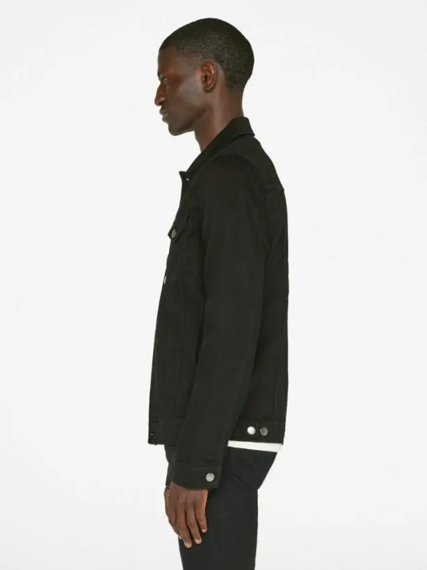 Frame L039Homme Jacket In Coal Coal Men Jackets and Coats