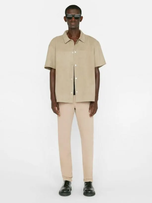 Frame L039Homme Slim Twill In Garage Powder Wood Garage Powder Wood Men Pants and Shorts Frame L039Homme Slim Twill In Garage Powder Wood Garage Powder Wood Men Pants and Shorts