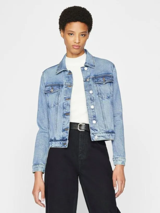 Frame Le Vintage Jacket In Crystal Shores Crystal Shores Women Jackets and Coats Frame Le Vintage Jacket In Crystal Shores Crystal Shores Women Jackets and Coats