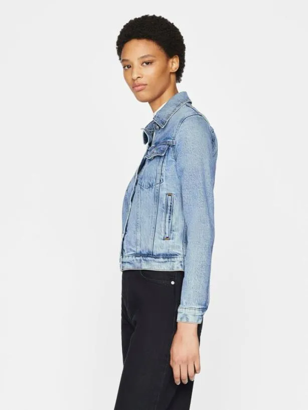 Frame Le Vintage Jacket In Crystal Shores Crystal Shores Women Jackets and Coats Frame Le Vintage Jacket In Crystal Shores Crystal Shores Women Jackets and Coats