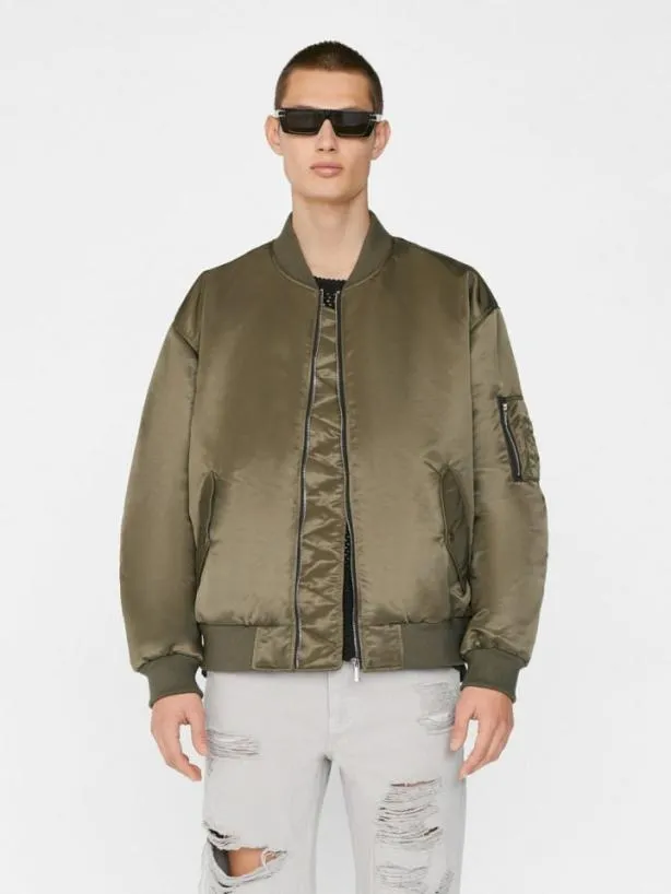 Frame Nylon Bomber In Taupe Taupe Men Jackets and Coats Frame Nylon Bomber In Taupe Taupe Men Jackets and Coats