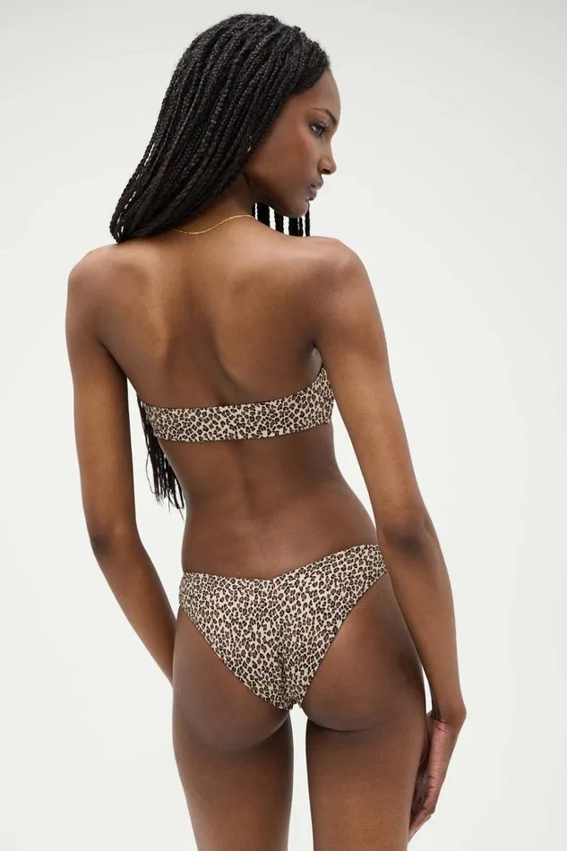 Frankies Bikinis Enzo Cheeky Bikini Bottom Baby Leopard Women Bikinis