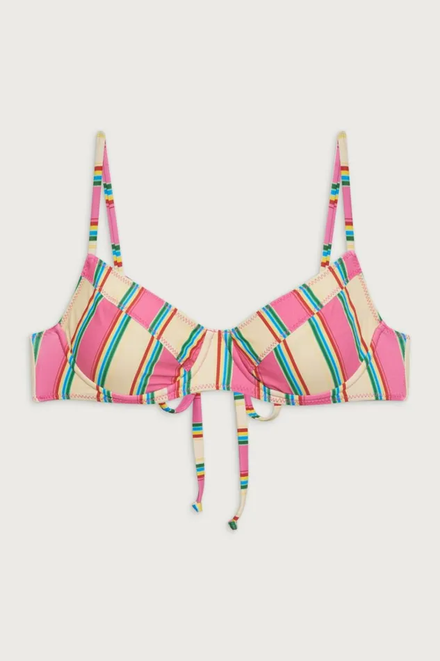 Frankies Bikinis X DJERF AVENUE Matilda Underwire Bikini Top Mood Ring Women Tops