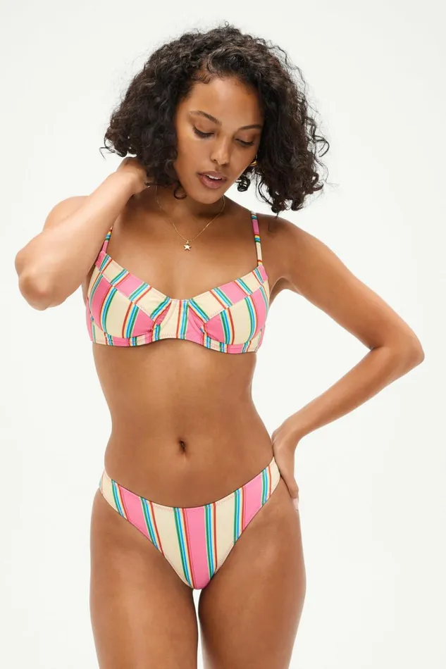 Frankies Bikinis X DJERF AVENUE Matilda Underwire Bikini Top Mood Ring Women Tops