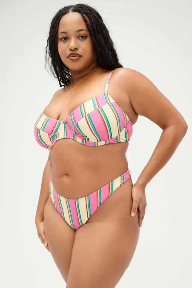 Frankies Bikinis X DJERF AVENUE Matilda Underwire Bikini Top Mood Ring Women Tops