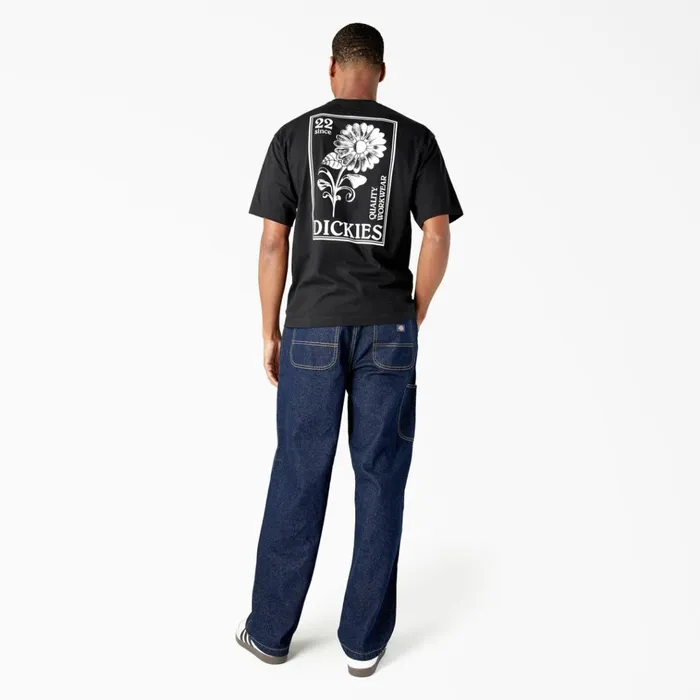 Garden Plain Graphic TShirt Black Black kbk Men Dickies TShirts Garden Plain Graphic TShirt Black Black kbk Men Dickies TShirts