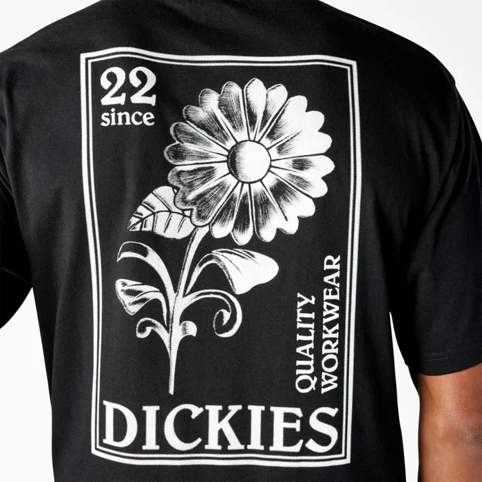 Garden Plain Graphic TShirt Black Black kbk Men Dickies TShirts Garden Plain Graphic TShirt Black Black kbk Men Dickies TShirts