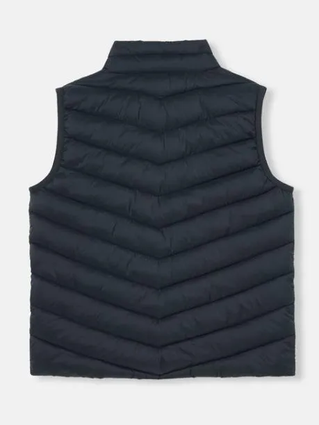 Gilets Boys Joules Navy Blue Packable Padded Gilet