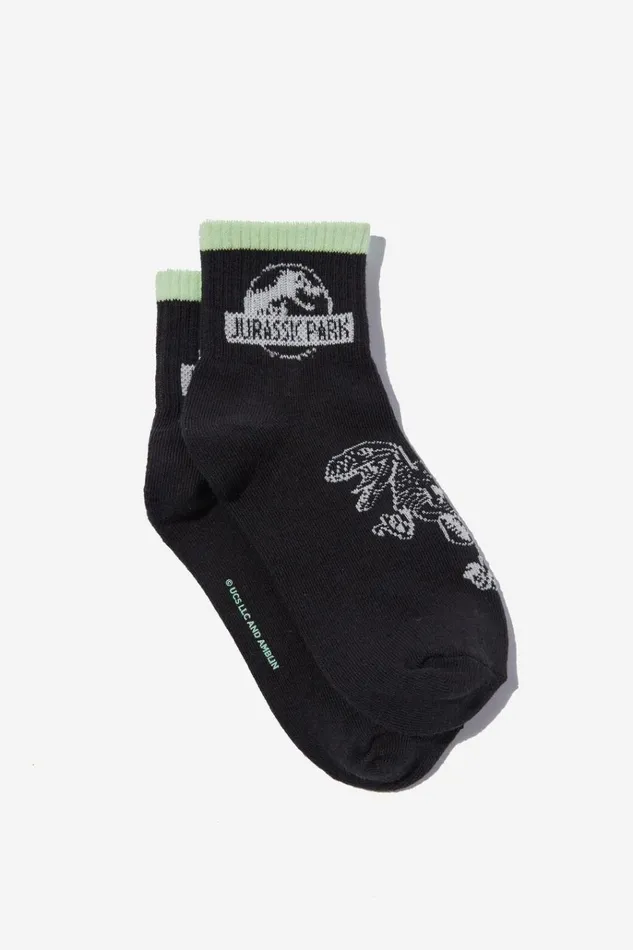 GirlsBoys Socks and Tights Cotton On Single Pack Lcn Mid Crew Sock Lcn Uni Rabbit Greyjurassic GirlsBoys Socks and Tights Cotton On Single Pack Lcn Mid Crew Sock Lcn Uni Rabbit Greyjurassic