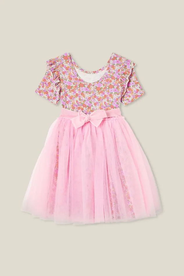 Girls Dresses Cotton On Sophia Dress Up Dress Blaire Ditsyblush Pink Girls Dresses Cotton On Sophia Dress Up Dress Blaire Ditsyblush Pink