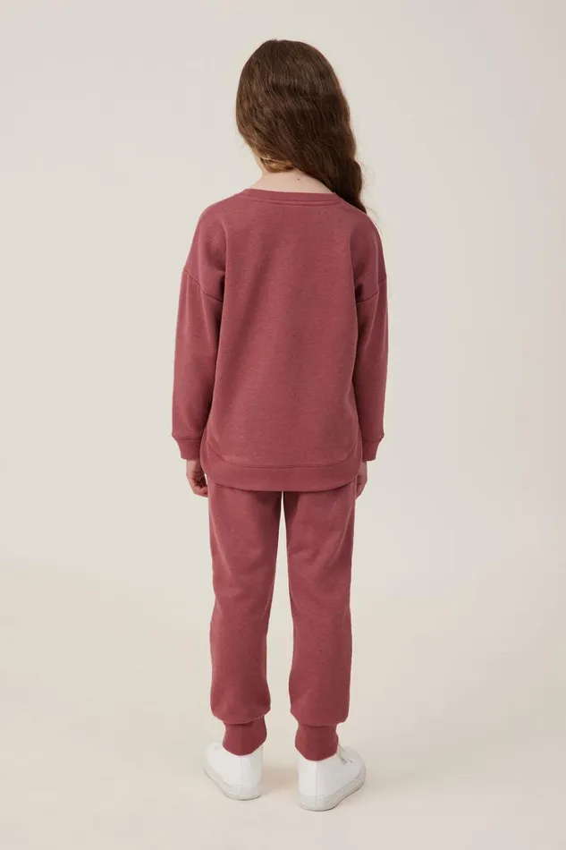 Girls Sweatshirts and Sweatpants Cotton On Marlo Trackpant Henna Wild Child