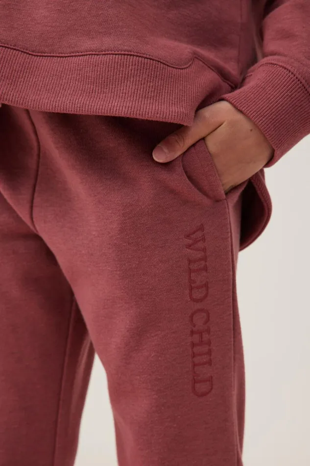 Girls Sweatshirts and Sweatpants Cotton On Marlo Trackpant Henna Wild Child