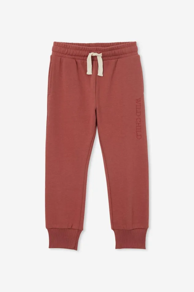 Girls Sweatshirts and Sweatpants Cotton On Marlo Trackpant Henna Wild Child
