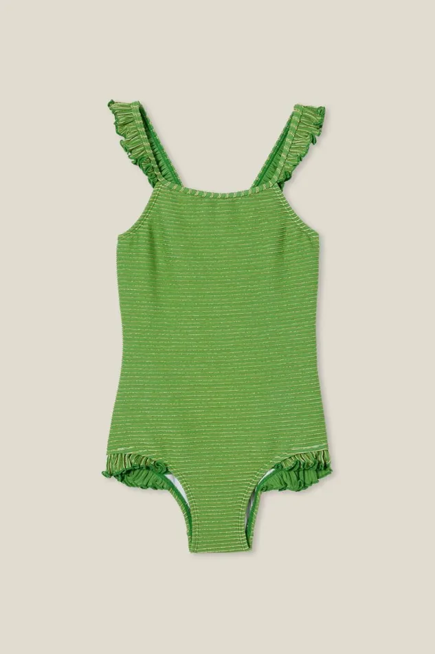 Girls Swimwear Cotton On Heather One Piece Flora Greensparkle