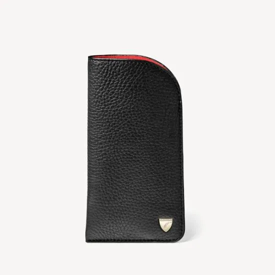 Glasses Case Black Pebble Women Aspinal Of London Glasses Cases