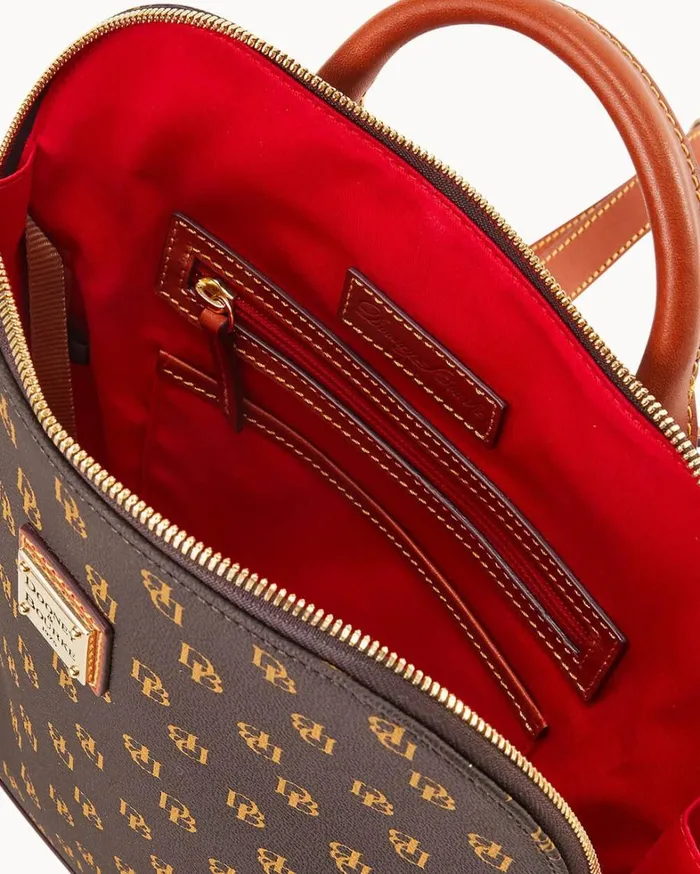 Gretta Domed Backpack Brown Tmoro Women Dooney and Bourke Backpacks Gretta Domed Backpack Brown Tmoro Women Dooney and Bourke Backpacks