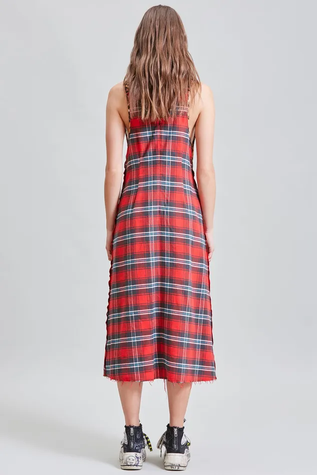 Grunge Slip Dress Women Dresses R13